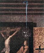 VERMEER VAN DELFT, Jan The Allegory of Faith (detail) r painting